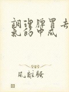 调理脾胃去除湿气的中成