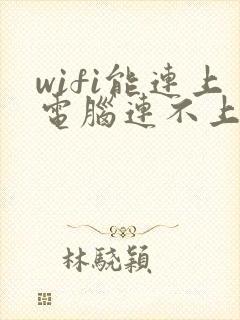 wifi能连上电脑连不上网是啥原因