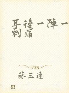 耳后一阵一阵的刺痛