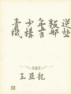 青少年叛逆管教机构有哪些