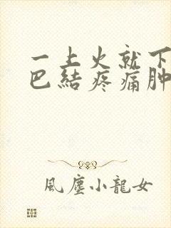 一上火就下颚淋巴结疼痛肿大封面