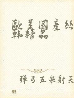 欧美国产丝袜日韩精品