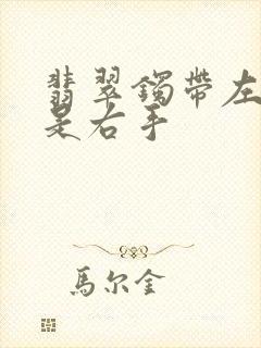 翡翠镯带左手还是右手