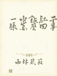 一吃饭肚子胀胃胀怎么回事封面