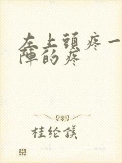 左上头疼一阵一阵的疼