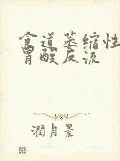 食道萎缩性胃炎胃酸反流封面