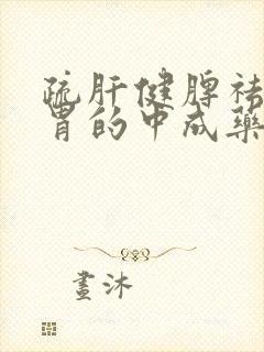 疏肝健脾祛湿和胃的中成药