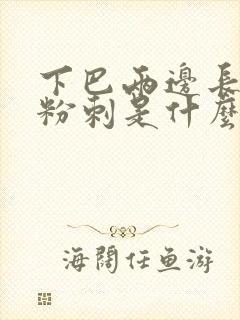 下巴两边长闭口粉刺是什么原因