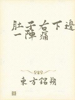 肚子右下边一阵一阵痛