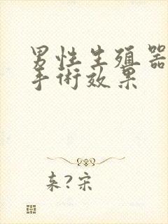 男性生殖器延长手术效果