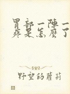 胃部一阵一阵的疼是怎么了封面