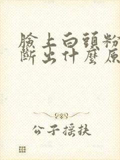 脸上白头粉刺不断出什么原因造成的