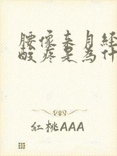 腰像来月经那样酸疼是为什么