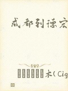 成都到德宏物流