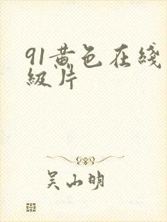 91黄色在线一级片