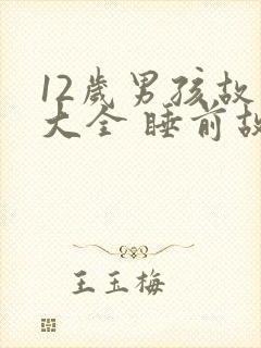 12岁男孩故事大全 睡前故事