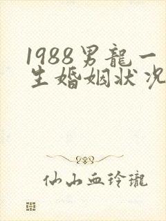 1988男龙一生婚姻状况如何