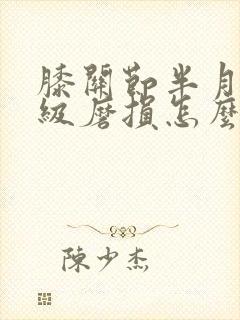 膝关节半月板三级磨损怎么治疗最好