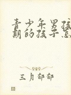 青少年男孩叛逆期的孩子怎么教育