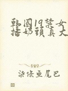 韩国19禁女主播奶头真大