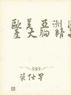 欧美 亚洲 国产 大胸 精品