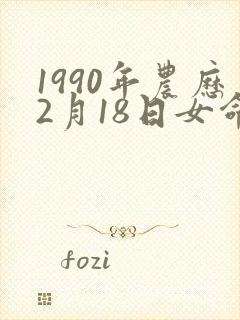 1990年农历2月18日女命