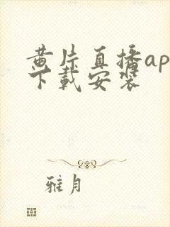 黄片直播app下载安装封面