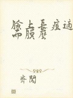 脸上长痘适合敷面膜么