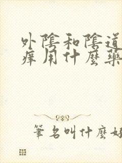 外阴和阴道口瘙痒用什么药