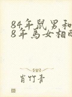 84年鼠男和78年马女相配婚姻如何