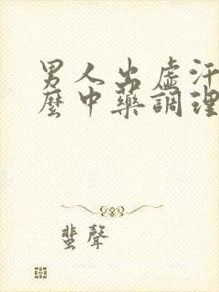 男人出虚汗吃什么中药调理