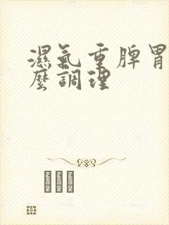 湿气重脾胃差怎么调理封面