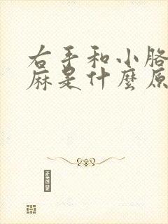 右手和小胳膊发麻是什么原因封面