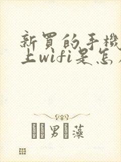 新买的手机连不上wifi是怎么回事