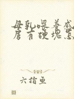 母乳喂养感觉乳房有硬块怎么办