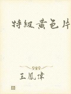 特级黄色片中国