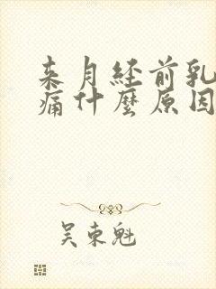 来月经前乳头胀痛什么原因导致的怎么办