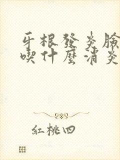 牙根发炎脸肿了吃什么消炎药封面