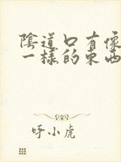 阴道口有像肉粒一样的东西