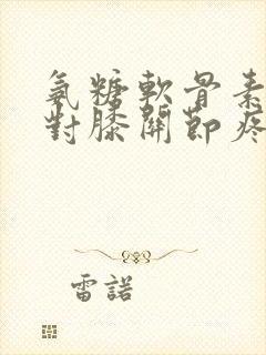 氨糖软骨素钙片对膝关节疼痛有效吗封面