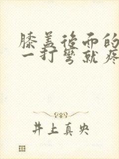 膝盖后面的腿窝一打弯就疼