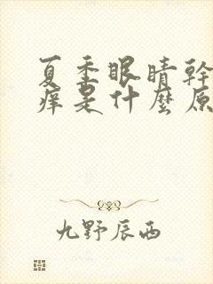 夏季眼睛干涩发痒是什么原因引起的