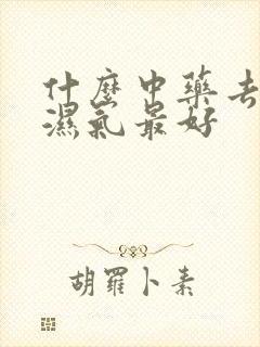 什么中药去脾胃湿气最好