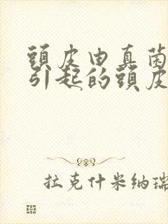 头皮由真菌感染引起的头皮屑怎么治