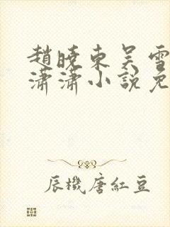 赵晓东吴雪晴王潇潇小说免费阅读