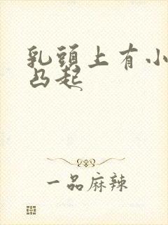 乳头上有小肉粒凸起