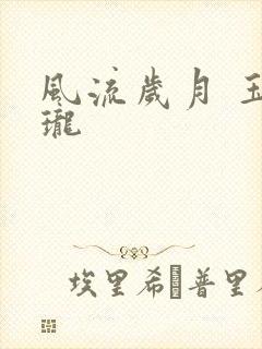 风流岁月 玉玲珑封面