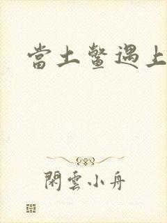 当土鳖遇上海龟