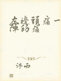 左边头痛一阵一阵的痛