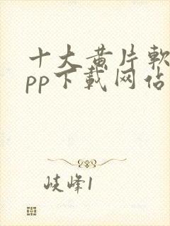 十大黄片软件app下载网站免费大全